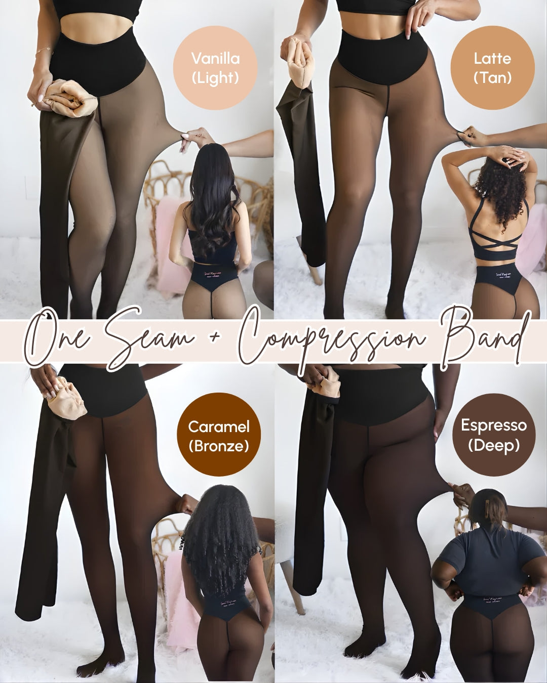 ThermaSculpt Fleece-Lined Tights